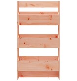 VidaXL Plantenbak wandmontage 3-laags 60x18,5x110 cm douglashout