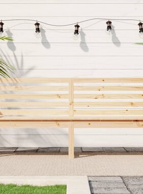 VidaXL Tuinbank 203,5x48x91,5 cm massief grenenhout