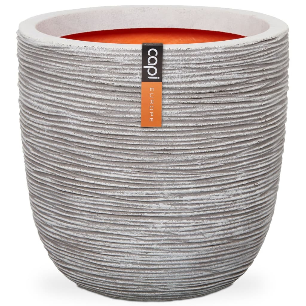 VidaXL Bloempot Nature Rib 43x41 cm ivoorkleurig KOFI933