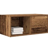VidaXL TV-meubel 60x31x25,5 cm bewerkt hout oud houtkleurig