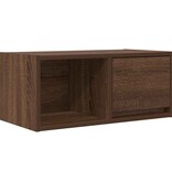VidaXL TV-meubel 60x31x25,5 cm bewerkt hout bruin eikenkleur