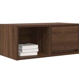 VidaXL TV-meubel 60x31x25,5 cm bewerkt hout bruin eikenkleur