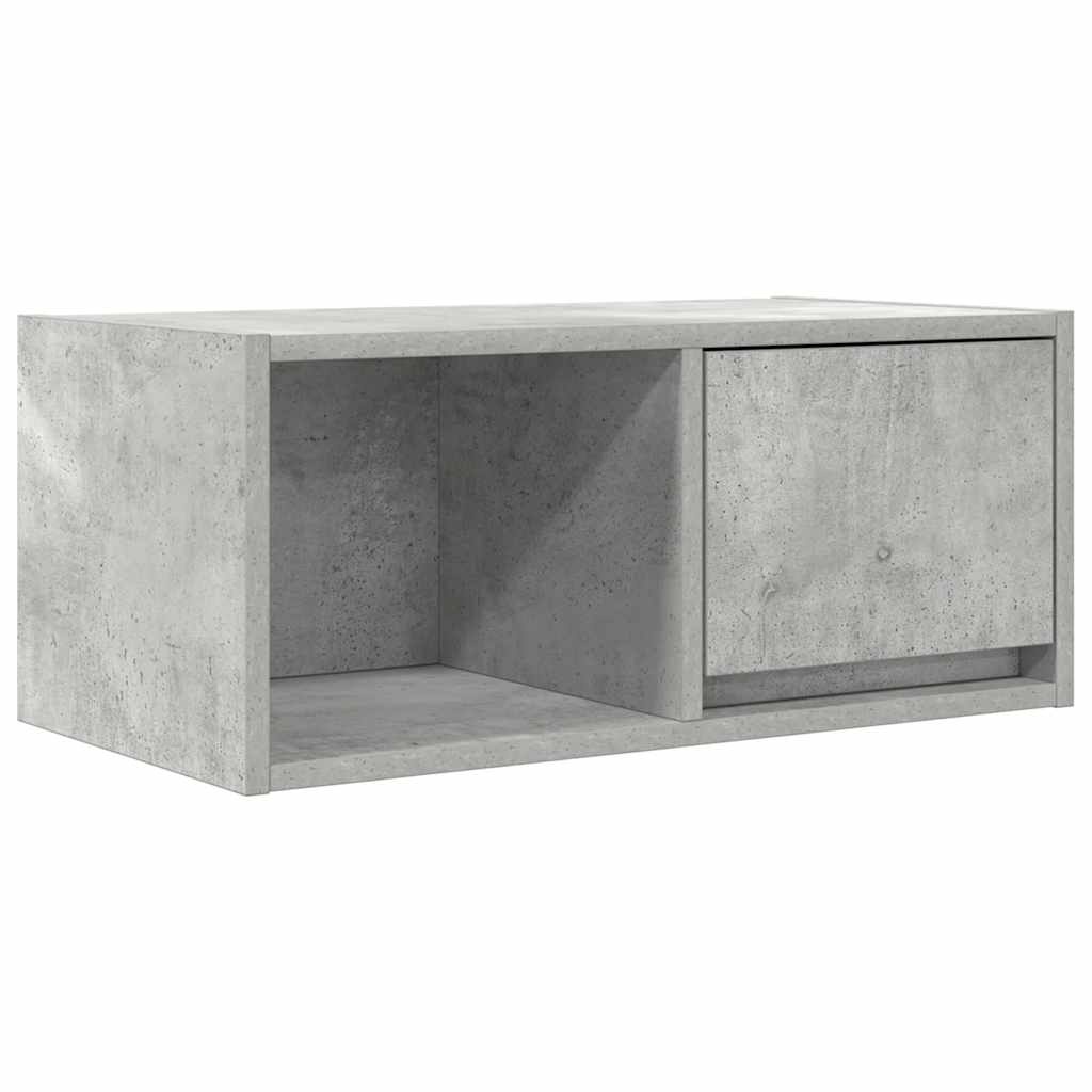 VidaXL TV-meubel 60x31x25,5 cm bewerkt hout betongrijs