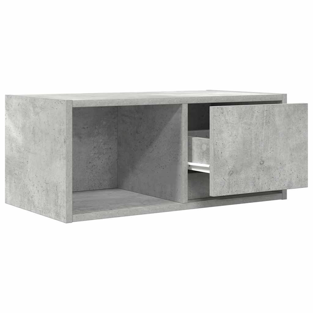 VidaXL TV-meubel 60x31x25,5 cm bewerkt hout betongrijs