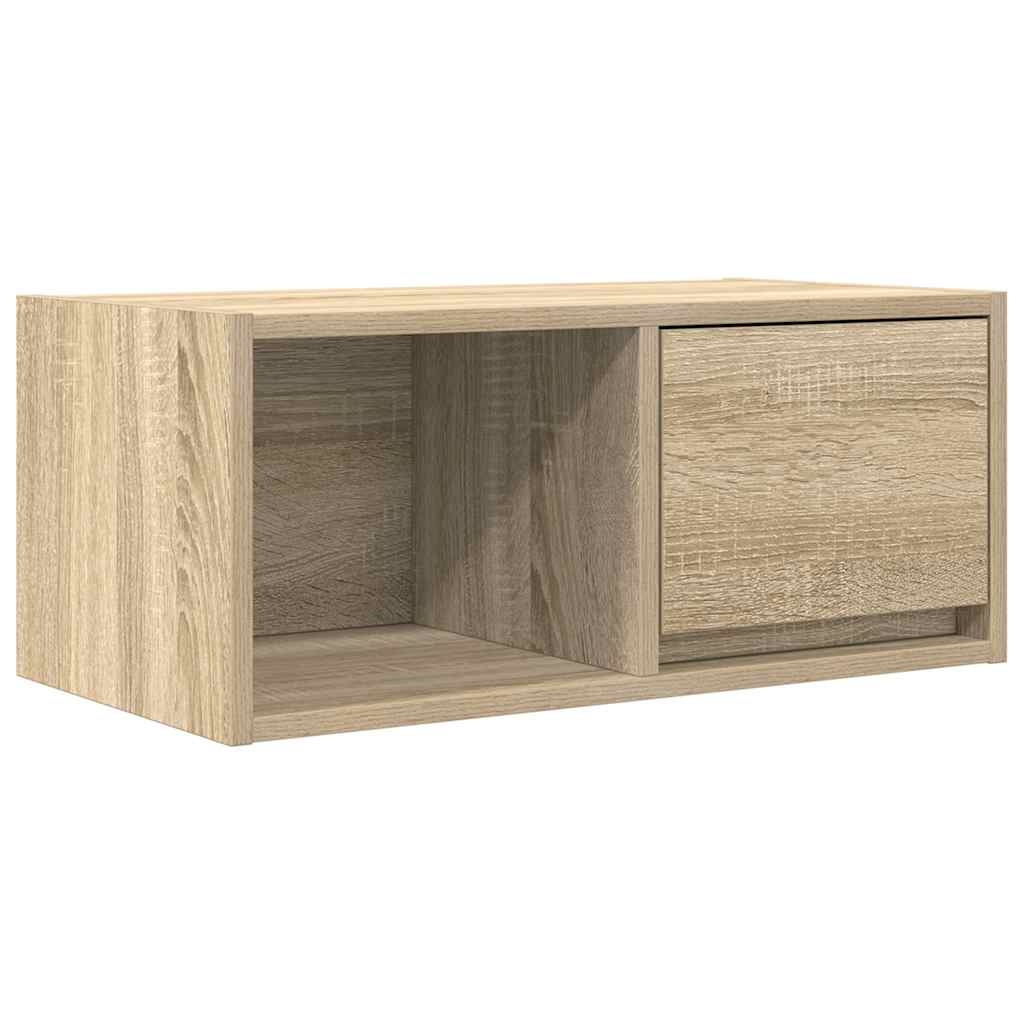 VidaXL TV-meubel 60x31x25,5 cm bewerkt hout sonoma eikenkleurig