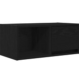 VidaXL TV-meubel 60x31x25,5 cm spaanplaat zwart eikenkleurig