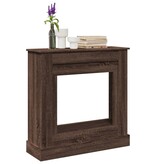 VidaXL Haardombouw 90x30x90 cm bewerkt hout bruin eikenkleurig