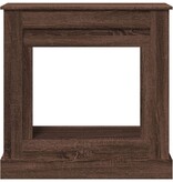 VidaXL Haardombouw 90x30x90 cm bewerkt hout bruin eikenkleurig