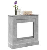 VidaXL Haardombouw 90x30x90 cm bewerkt hout betongrijs