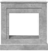 VidaXL Haardombouw 90x30x90 cm bewerkt hout betongrijs