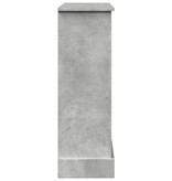 VidaXL Haardombouw 90x30x90 cm bewerkt hout betongrijs