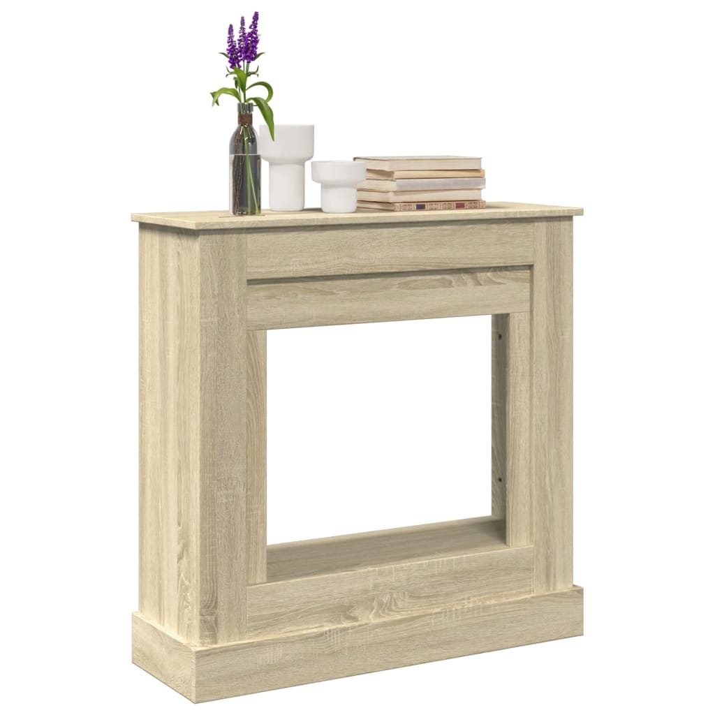 VidaXL Haardombouw 90x30x90 cm bewerkt hout sonoma eikenkleurig