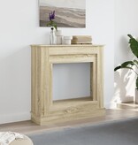 VidaXL Haardombouw 90x30x90 cm bewerkt hout sonoma eikenkleurig