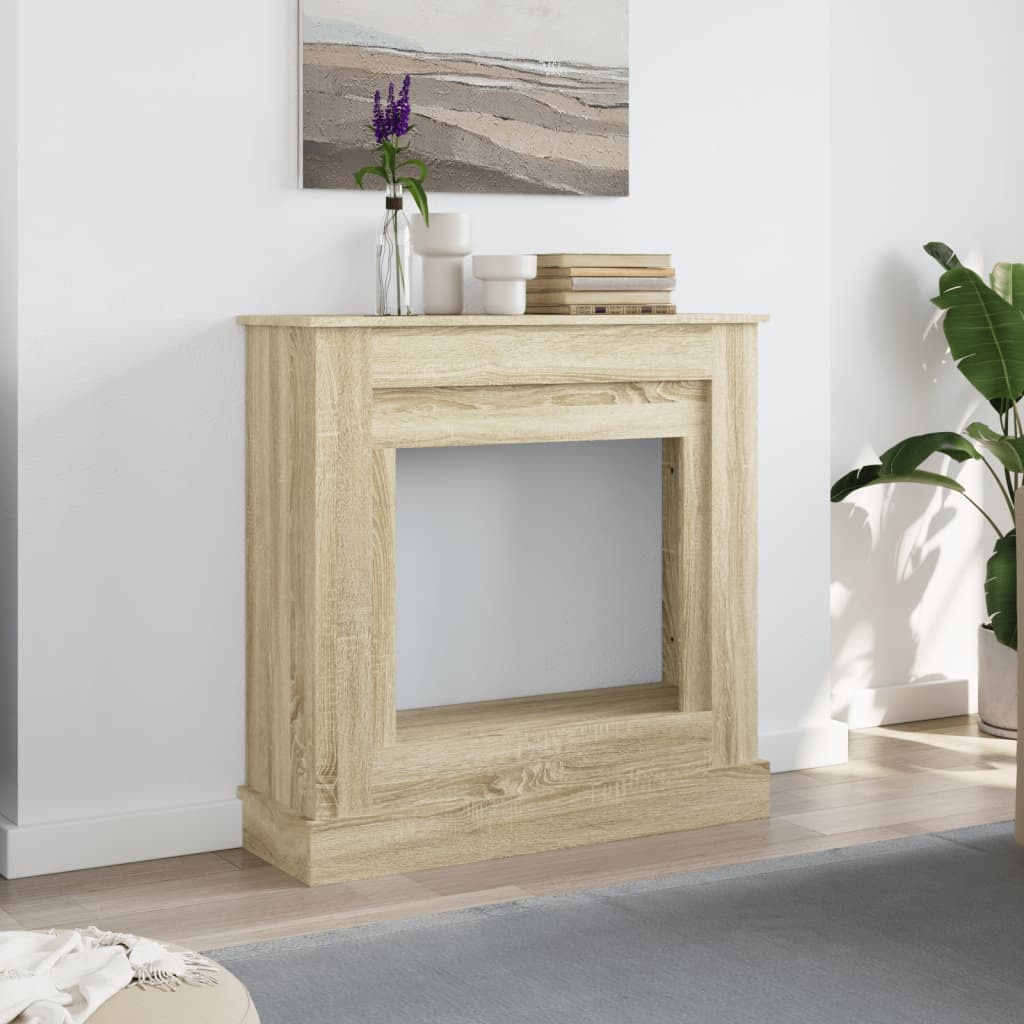 VidaXL Haardombouw 90x30x90 cm bewerkt hout sonoma eikenkleurig