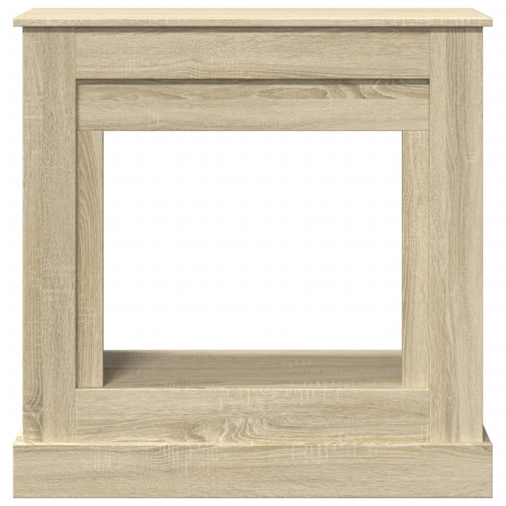 VidaXL Haardombouw 90x30x90 cm bewerkt hout sonoma eikenkleurig