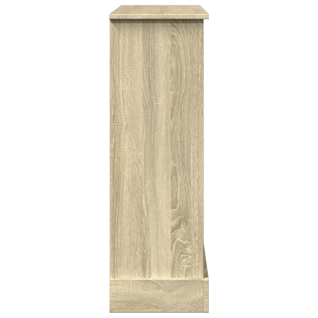 VidaXL Haardombouw 90x30x90 cm bewerkt hout sonoma eikenkleurig