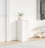 VidaXL Schoenenkast 29,5x34x76 cm bewerkt hout wit