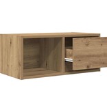VidaXL Tv-meubelen 2 st 60x31x25,5 cm bewerkt hout artisanaal eiken