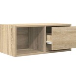 VidaXL Tv-meubelen 2 st 60x31x25,5 cm bewerkt hout sonoma eikenkleurig