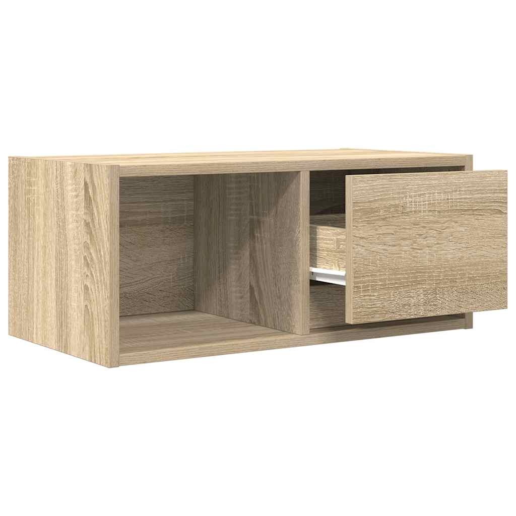 VidaXL Tv-meubelen 2 st 60x31x25,5 cm bewerkt hout sonoma eikenkleurig