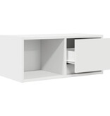 VidaXL Tv-meubelen 2 st 60x31x25,5 cm bewerkt hout wit