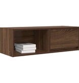 VidaXL Tv-meubelen 2 st 80x31x25,5 cm bewerkt hout bruin eikenkleur