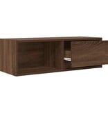VidaXL Tv-meubelen 2 st 80x31x25,5 cm bewerkt hout bruin eikenkleur