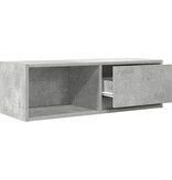 VidaXL Tv-meubels 2 st 80x31x25,5 cm bewerkt hout betongrijs