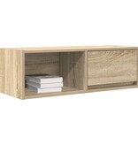 VidaXL Tv-meubels 2 st 80x31x25,5 cm bewerkt hout sonoma eikenkleurig