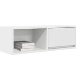 VidaXL Tv-meubelen 2 st 80x31x25,5 cm bewerkt hout wit
