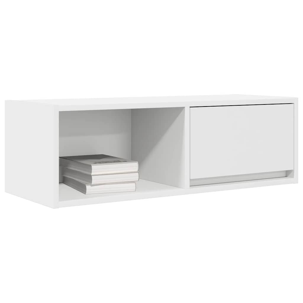 VidaXL Tv-meubelen 2 st 80x31x25,5 cm bewerkt hout wit