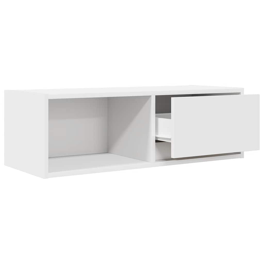 VidaXL Tv-meubelen 2 st 80x31x25,5 cm bewerkt hout wit