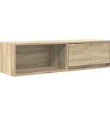 VidaXL Tv-meubel 100x31x25,5 cm bewerkt hout sonoma eikenkleurig