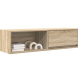 VidaXL Tv-meubel 100x31x25,5 cm bewerkt hout sonoma eikenkleurig