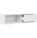 VidaXL Tv-meubelen 2 st 100x31x25,5 cm bewerkt hout wit