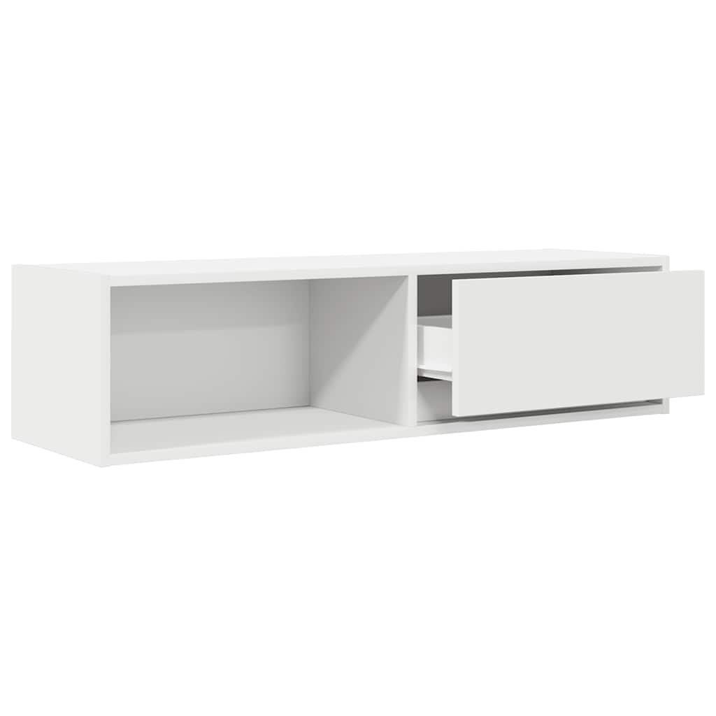 VidaXL Tv-meubelen 2 st 100x31x25,5 cm bewerkt hout wit