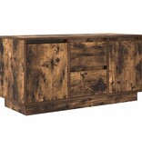 VidaXL Tv-meubel met LED-verlichting 100x41x50 cm gerookt eikenkleurig
