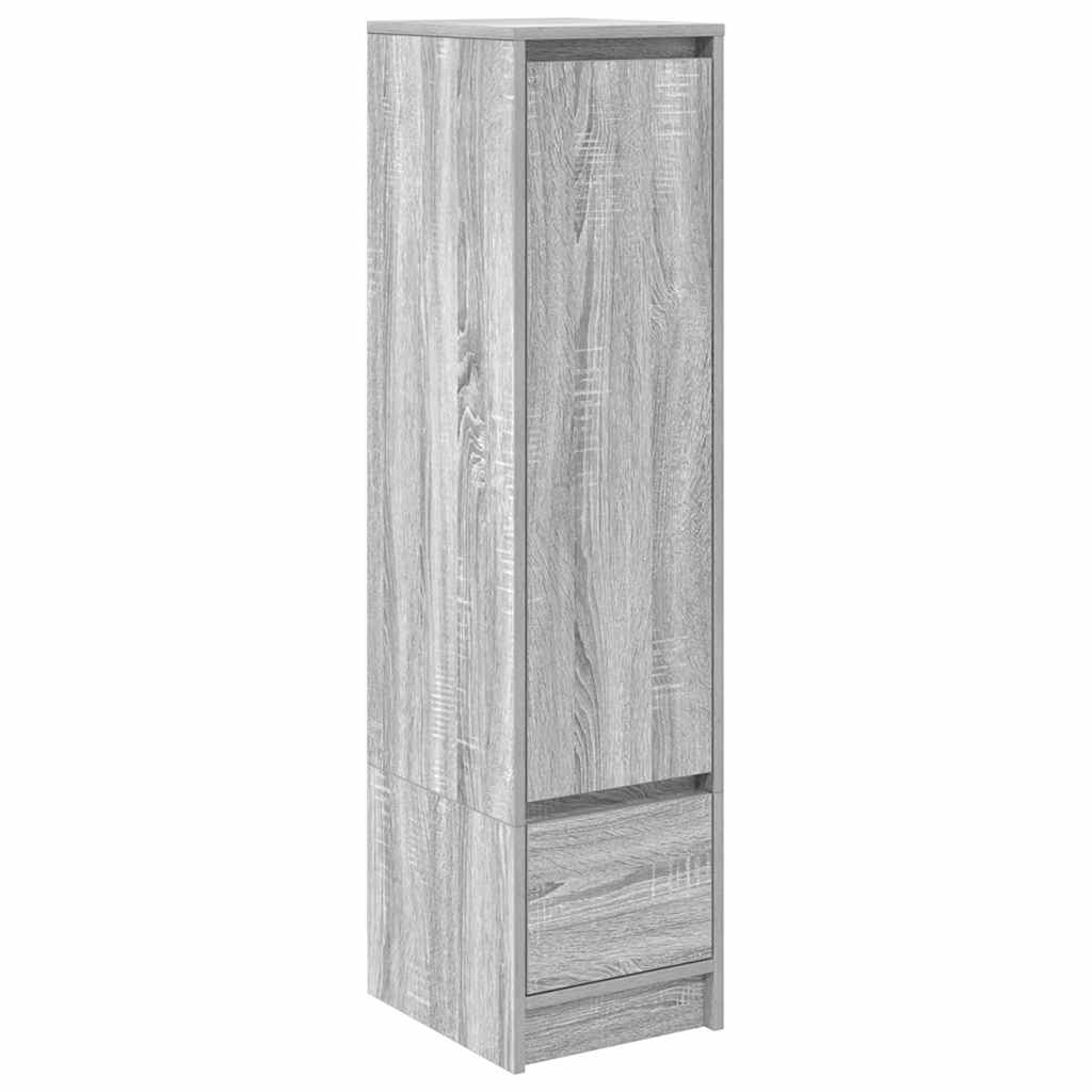 VidaXL Highboard 29,5x34x119,5 cm spaanplaat grijs sonoma