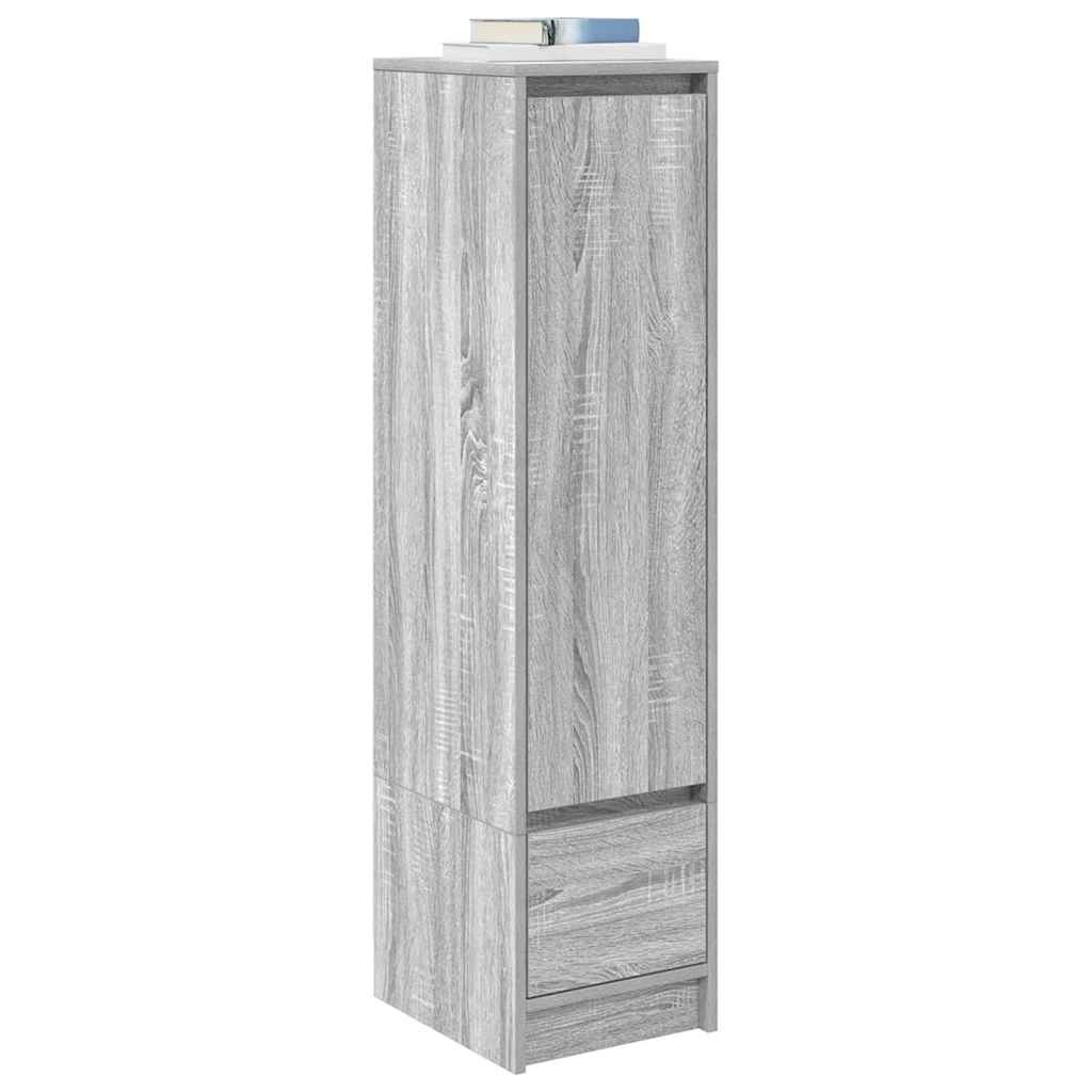 VidaXL Highboard 29,5x34x119,5 cm spaanplaat grijs sonoma