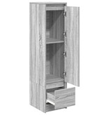 VidaXL Highboard 29,5x34x119,5 cm spaanplaat grijs sonoma