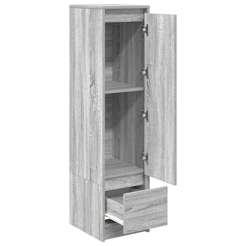VidaXL Highboard 29,5x34x119,5 cm spaanplaat grijs sonoma