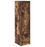 VidaXL Highboard 29,5x34x119,5 cm spaanplaat gerookt eikenkleurig