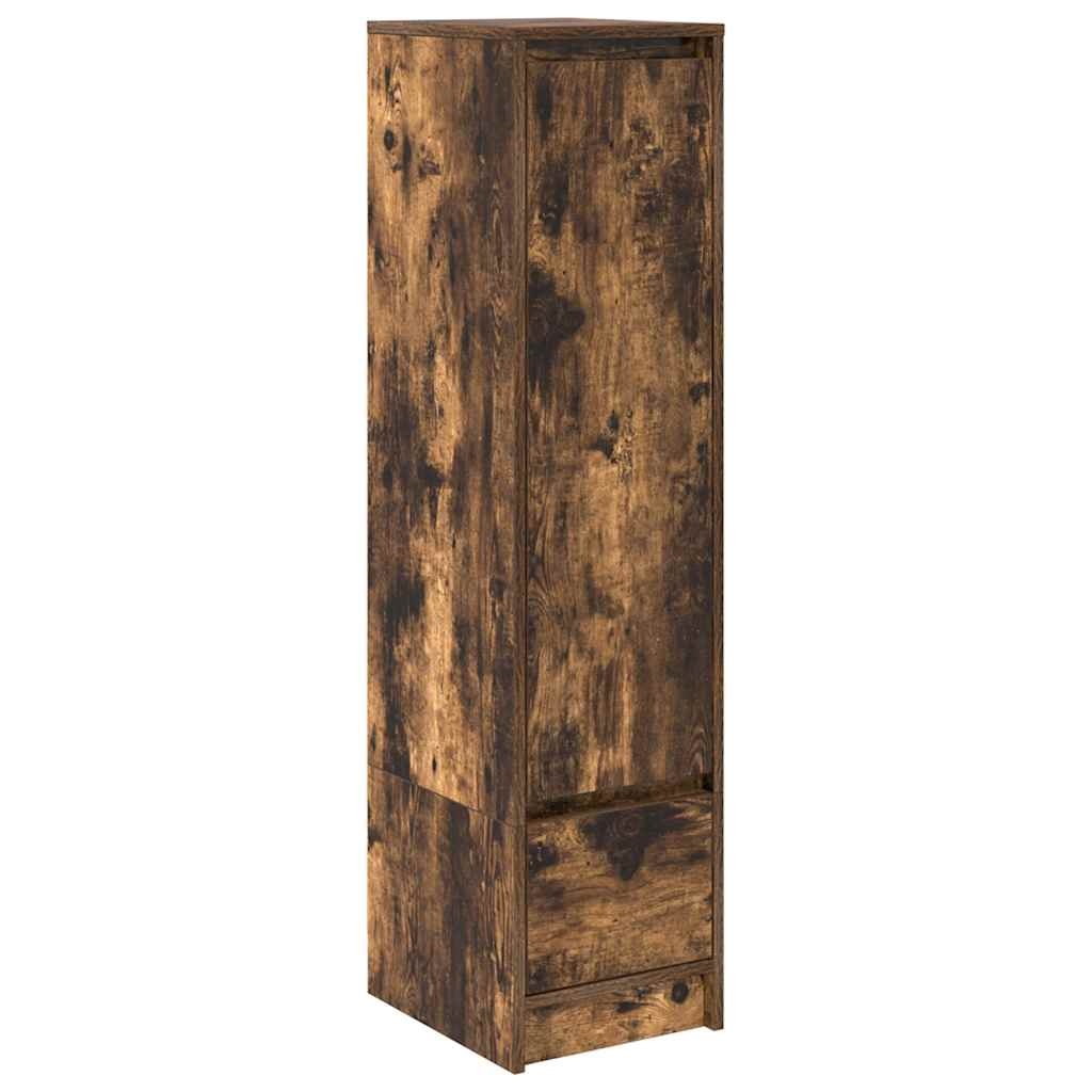 VidaXL Highboard 29,5x34x119,5 cm spaanplaat gerookt eikenkleurig