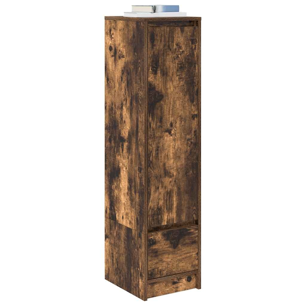 VidaXL Highboard 29,5x34x119,5 cm spaanplaat gerookt eikenkleurig