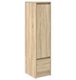 VidaXL Highboard 29,5x34x119,5 cm spaanplaat sonoma eikenkleurig