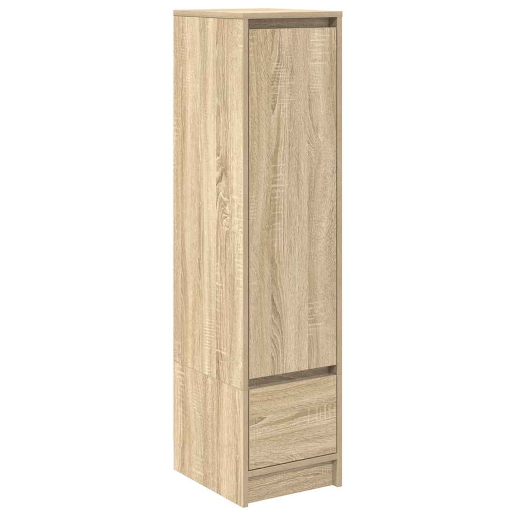 VidaXL Highboard 29,5x34x119,5 cm spaanplaat sonoma eikenkleurig