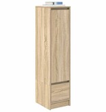 VidaXL Highboard 29,5x34x119,5 cm spaanplaat sonoma eikenkleurig