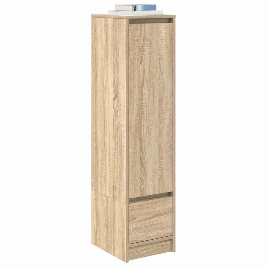 VidaXL Highboard 29,5x34x119,5 cm spaanplaat sonoma eikenkleurig