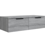 VidaXL Wandkast 68x30x20 cm bewerkt hout grijs sonoma eikenkleurig