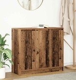 VidaXL Dressoir 85x34x76 cm spaanplaat oud hout